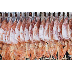 Getrockneter Tintenfisch (Pla Meuk Haeng) | ปลาหมึกแห้ง