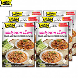 Lobo Laab-Namtok Seasoning Powder 35g – 6 Pack