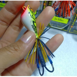 Original Thongthep Thai wooden frog lure pack includes all colors