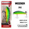 Original WEEBASS Weeber Sinking Lure 65mm 9.5g Color [WO192]