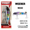 WEEBASS Weeber Sinking (65mm / 9,5g) – Premium Wobbler Modell [WO42]