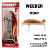 Original WEEBASS Weeber Sinking Wobbler 65mm 9,5g Modell W049